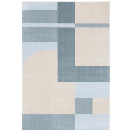 Safavieh 5 ft.-3 in. x 7 ft.-7 in. Orwell Modern Rectangle Rug, Beige & Blue ORW301B-5